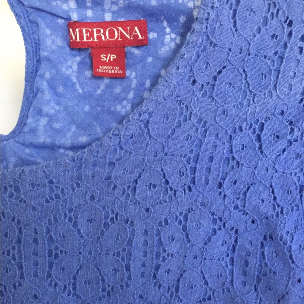 Merona Lace Detail Top